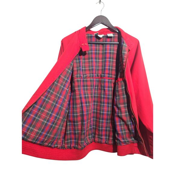 Lacoste x Izod Vintage Grandpa Jacket Red Size L - Picture 3 of 9